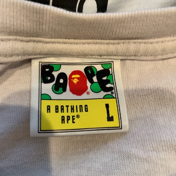 Bape Camo logo shirt size L - Picture 2 of 4